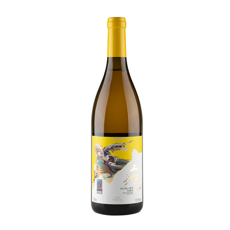 山地雄心·2022高山滑雪收藏款-干白葡萄酒